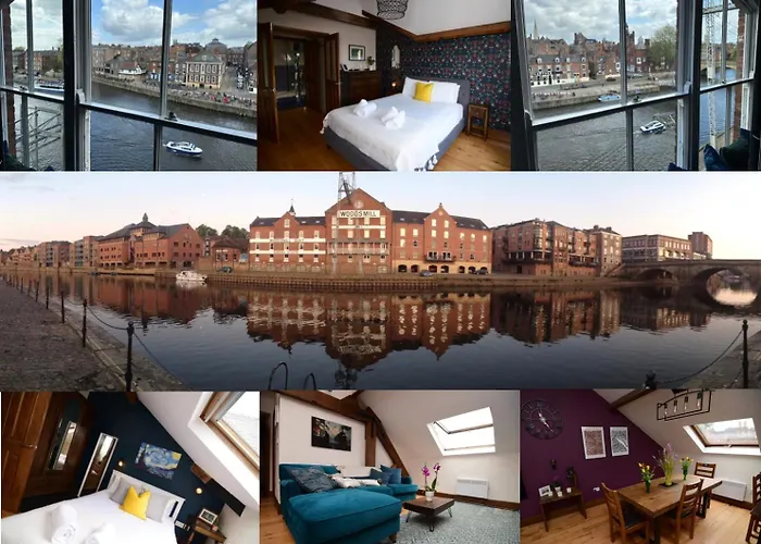Loveyork Penthouse Riverside Apt With Free Parking